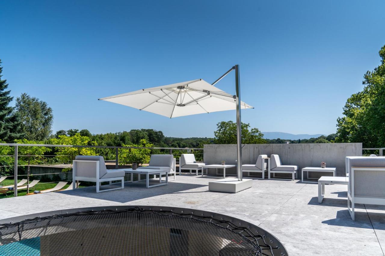 Le Pavillon M, Chambres D'Hotes De Luxe Avec Piscine & Spa Grignan Exteriér fotografie