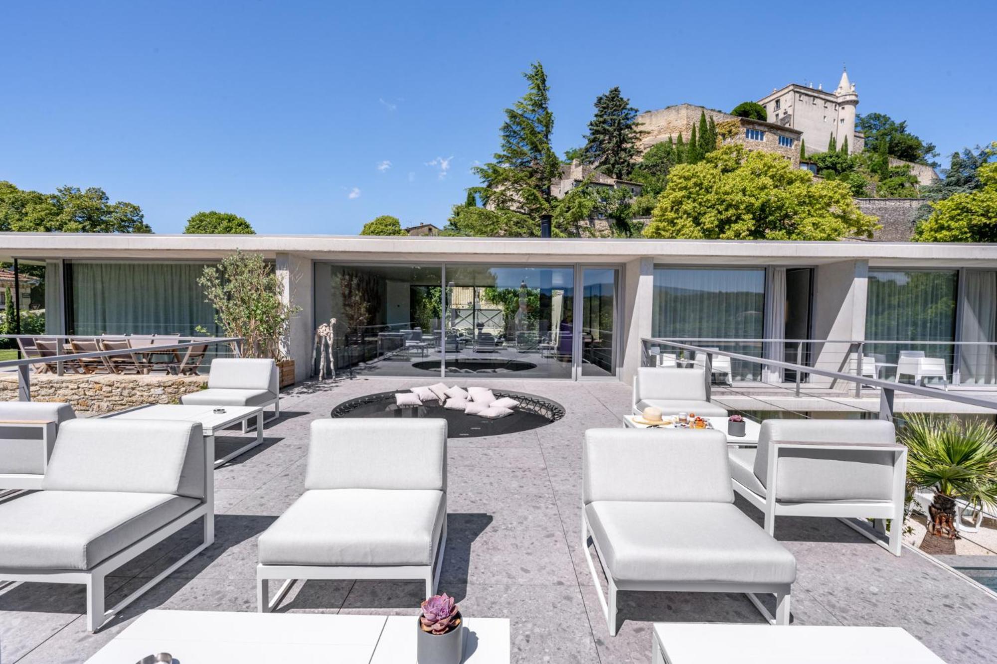 Le Pavillon M, Chambres D'Hotes De Luxe Avec Piscine & Spa Grignan Exteriér fotografie