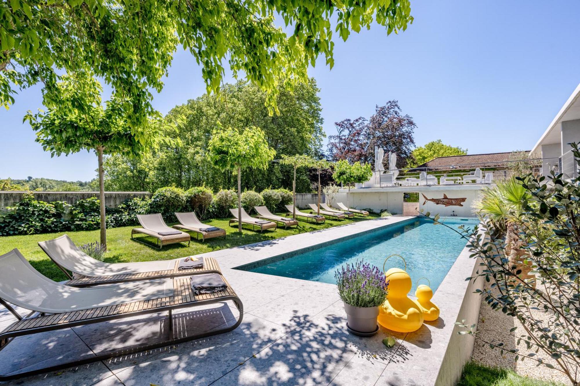 Le Pavillon M, Chambres D'Hotes De Luxe Avec Piscine & Spa Grignan Exteriér fotografie