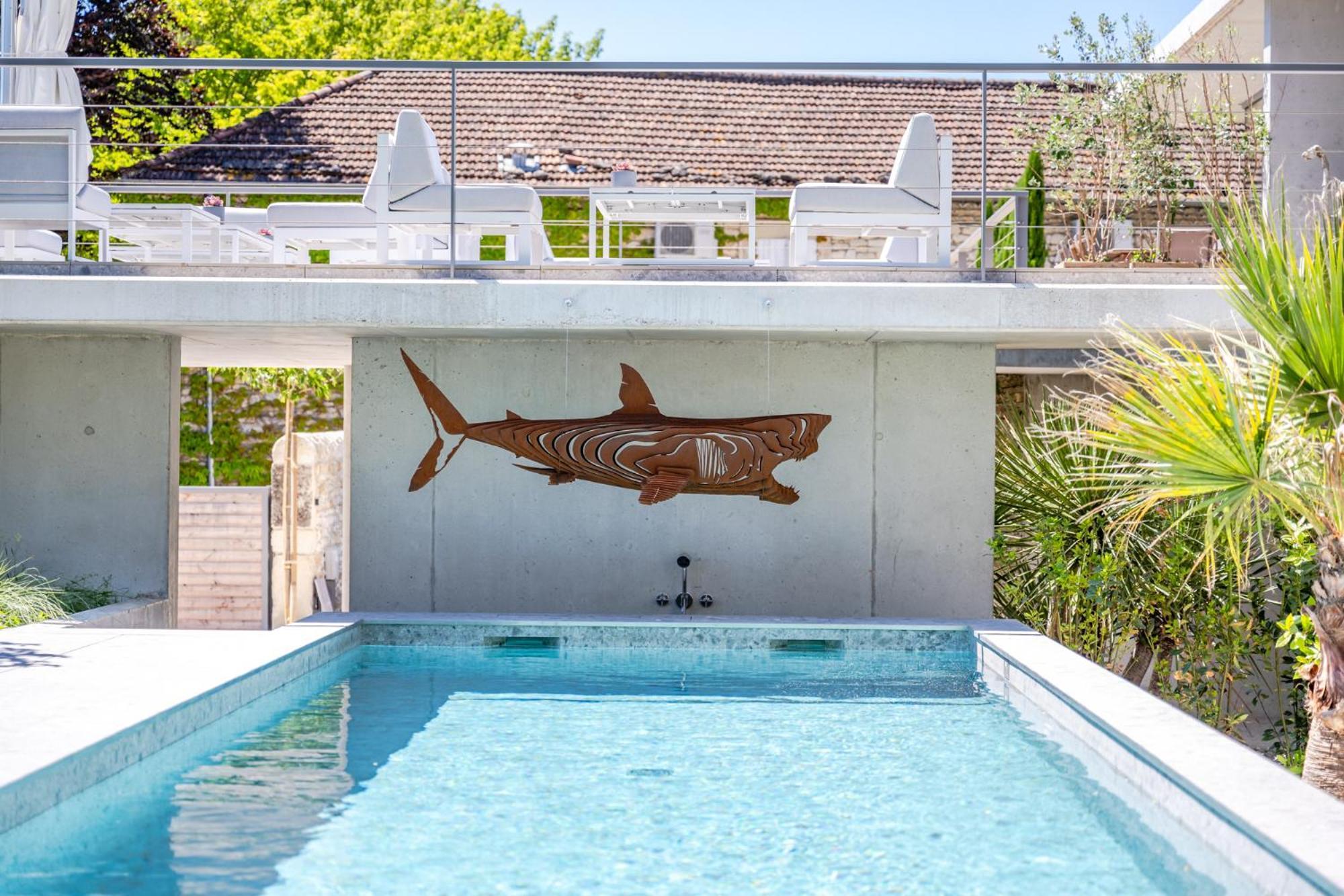 Le Pavillon M, Chambres D'Hotes De Luxe Avec Piscine & Spa Grignan Exteriér fotografie