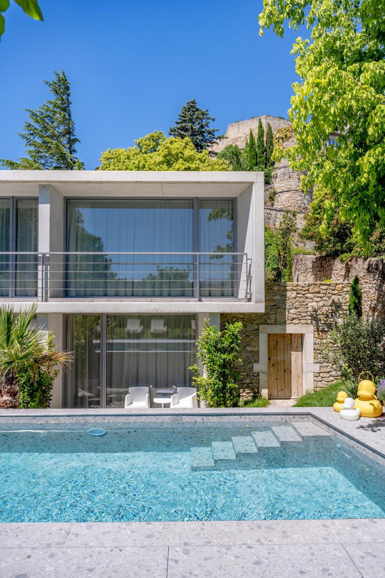 Le Pavillon M, Chambres D'Hotes De Luxe Avec Piscine & Spa Grignan Exteriér fotografie